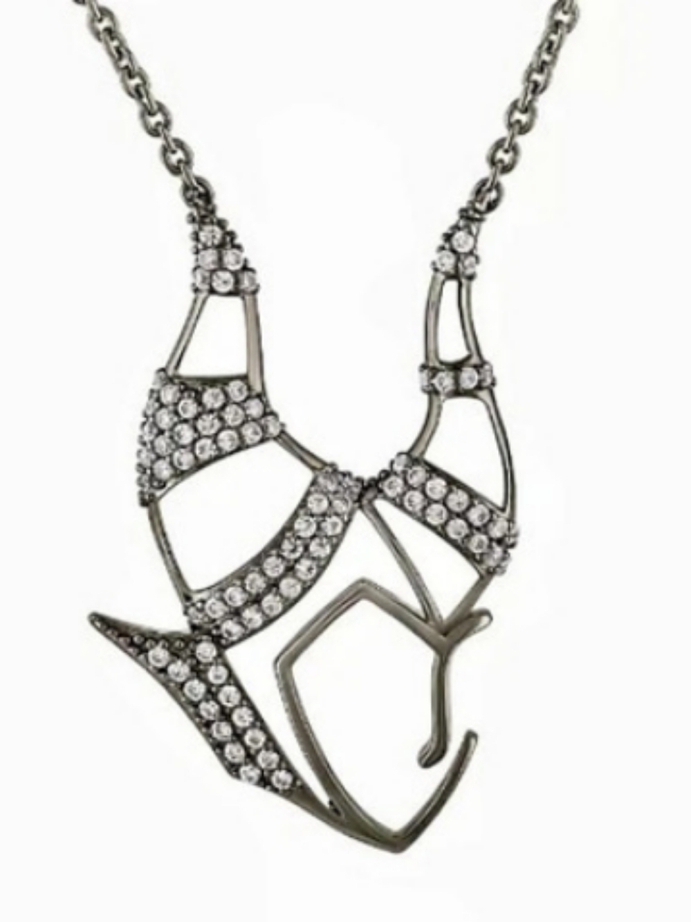 Disney Parks Rebecca Hook Maleficent Necklace Sterling Silver